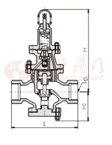 Y13H減壓閥結構圖