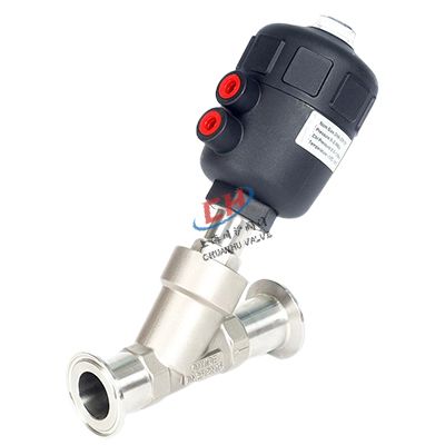 P1快裝氣動角座閥圖片