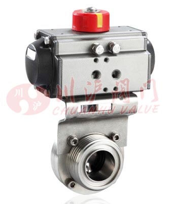 氣動衛生級蝶閥