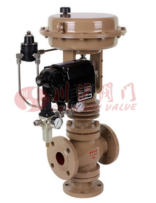 氣動三通調節閥