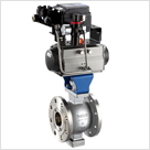 氣動V型調節(jié)球閥