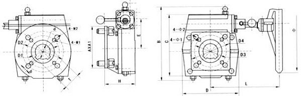 手輪機(jī)構(gòu)結(jié)構(gòu)圖