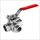 內螺紋三通球閥