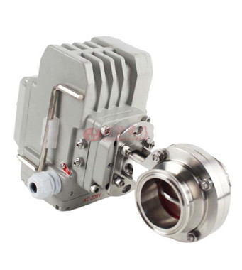 電動衛生級蝶閥