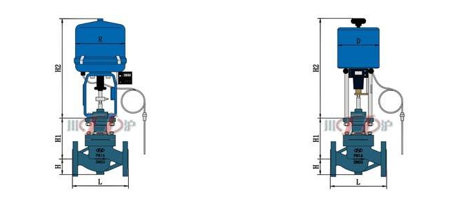 電動溫度調節閥結構圖