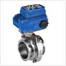 電動衛生級蝶閥