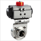 氣動衛生級蝶閥