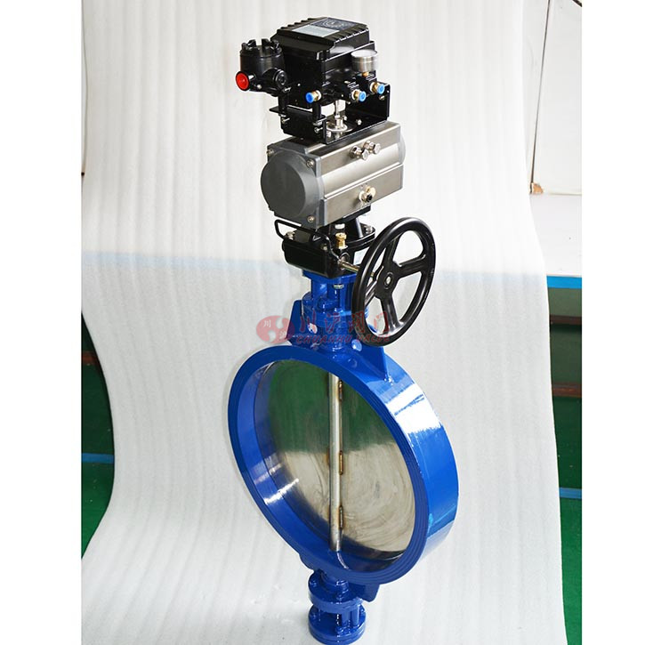 氣動調節風閥實物圖