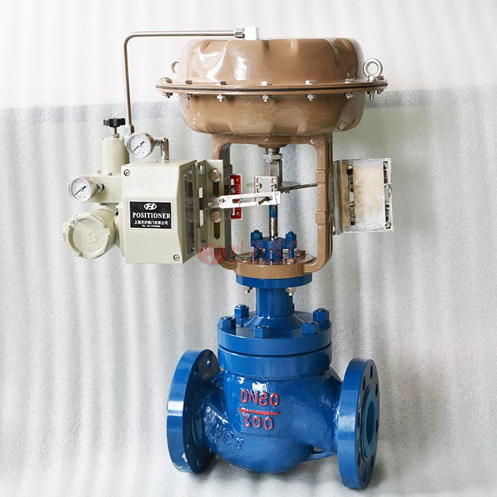 氣動鉻鉬鋼調節閥實物圖