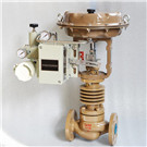 氣動調節閥帶散熱片